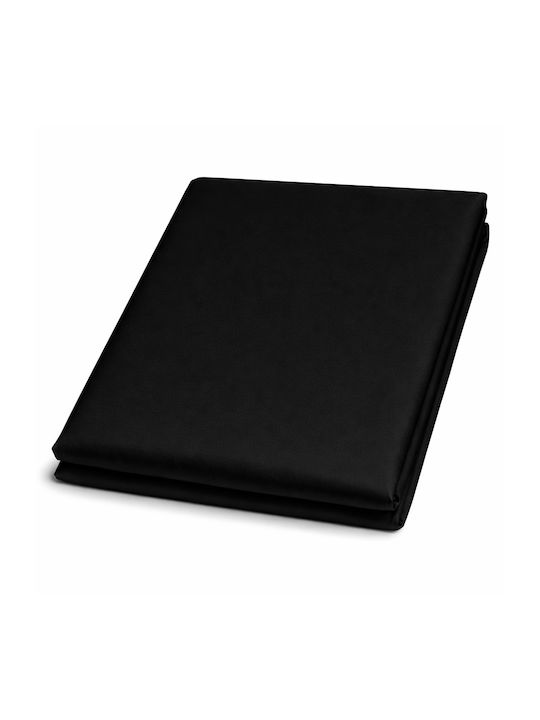 Darymex Cearșaf King Size cu Elastic 200x220cm. Negru