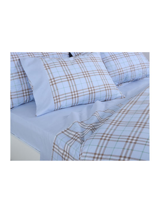 Silk Fashion Bed Sheet Set With 2 Pillowcases Super Double 230x260cm 3 Pieces