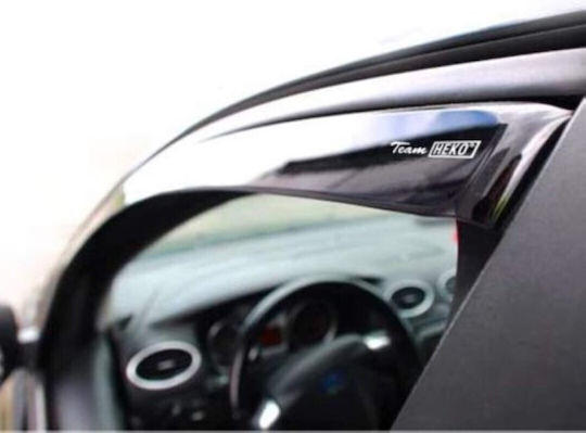 Heko Set of Windbreakers Front Car Dark Fime for Citroen BX 2pcs