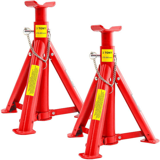 Set Complet Pentru Schimbat Roți Cric Hidraulic 2,5t 100-400 Mm Capre 3t Chei V80105+ta129+v80091+ta1073