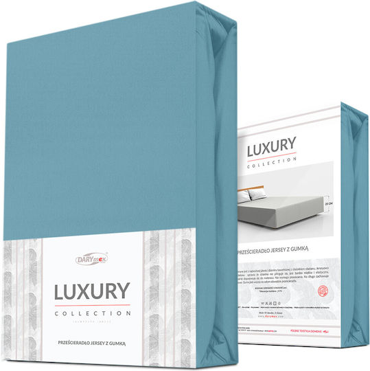 Darymex Διπλό 140x200+30εκ. με Λάστιχο Μπλε