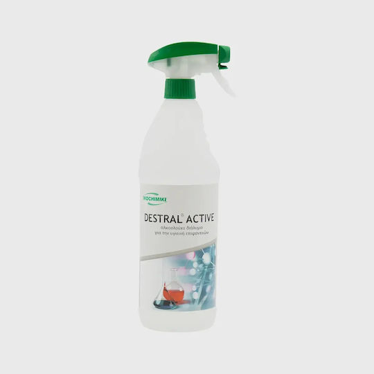 Ikochimiki Destral Professionelles Allzweckreiniger Spray mit Desinfektionswirkung 1lt