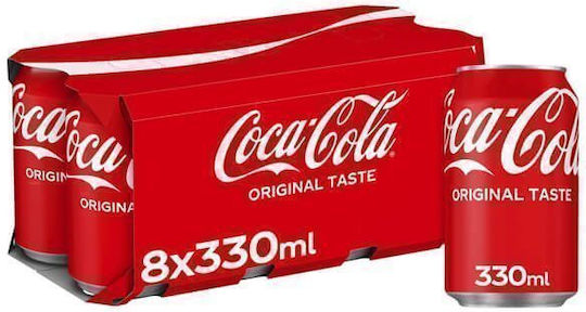 Coca-Cola Coca-Cola Mit Kohlensäure in Kiste 8x330ml