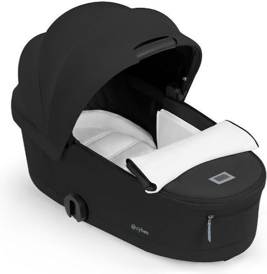 Cybex E-Priam Comfort Reversible 2 in 1 Baby Stroller Suitable for Newborn Sepia Black / Matt Black