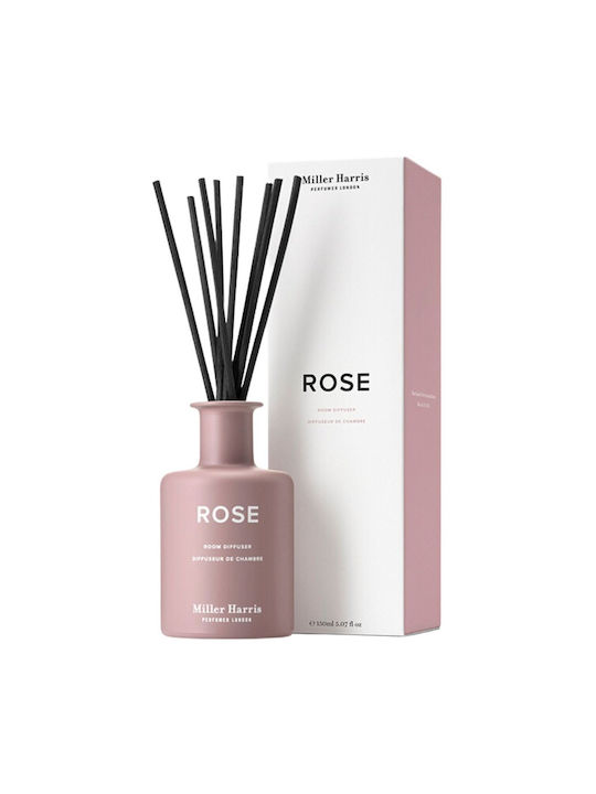 Miller Harris Set Diffuser mit Duft Rose 5Stück 150ml