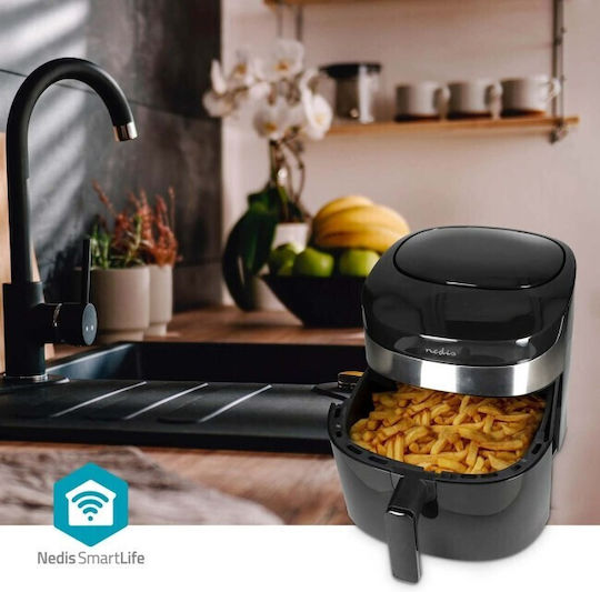 Nedis Air Fryer with Wi-Fi 7.2lt Black KAAF180BKW