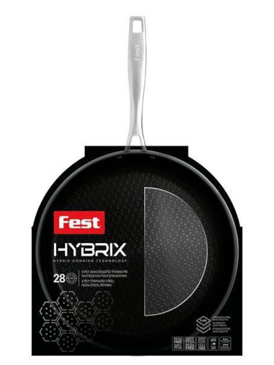 Fest Stainless Steel Pan with Non-Stick Coating 28cm