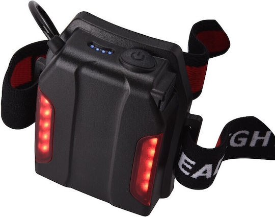 Extol Lanternă cu Bliț Reîncărcabilă de Tip Cască LED cu Luminozitate Maximă 450lm