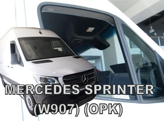 Heko Set deflectoare de vânt Dark Fime pentru Mercedes-Benz Sprinter 2buc