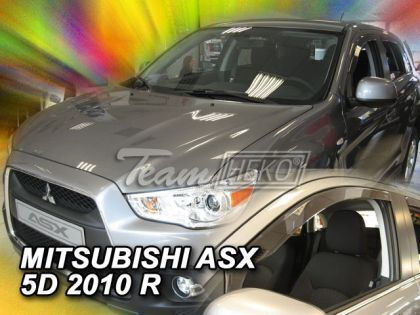 Heko Комплект Ветробрани Dark Fime за Mitsubishi Електронна търговия 5D 2010 2бр