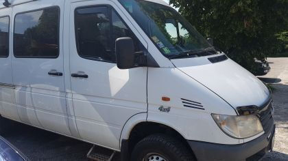 Heko Set deflectoare de vânt Dark Fime pentru Mercedes-Benz Sprinter 2buc