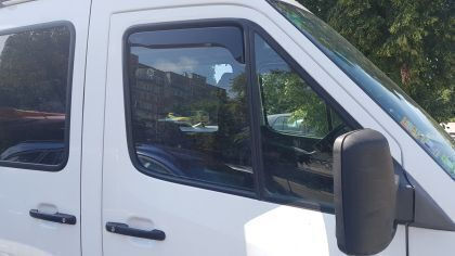 Heko Set deflectoare de vânt Dark Fime pentru Mercedes-Benz Sprinter 2buc