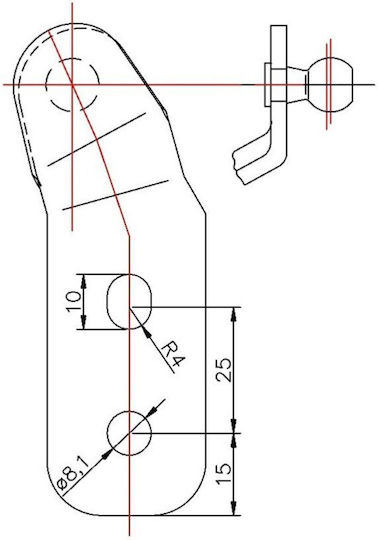 Fa Krosno Trunk Shock for Mazda 626 1997-2002 HB (Left)
