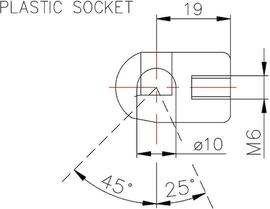 Fa Krosno Trunk Shock for Mercedes-Benz GLA