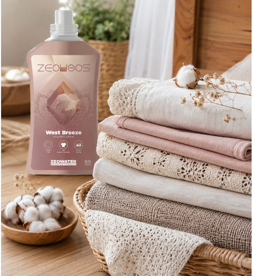 West Breeze Fabric Softener West Scent 50 Washes Vegan Allergen Free 1250 Ml