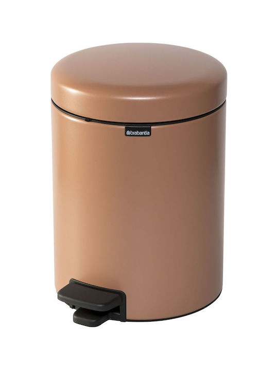 Brabantia Newicon Coș Metalic De Baie 5lt Cupru