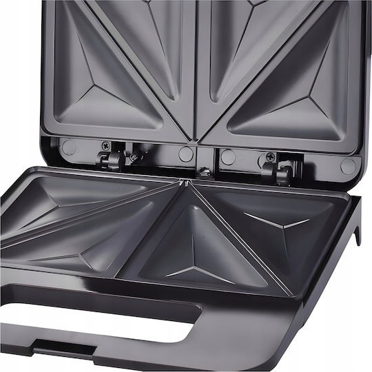 Esperanza Sandwich Maker for for 2 Sandwiches Sandwiches 1000W Black