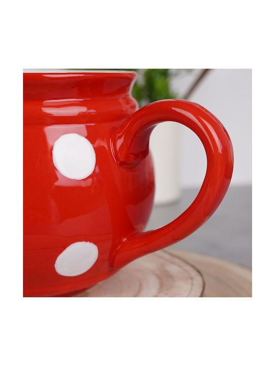 Orion Mug Ceramic Red 950ml
