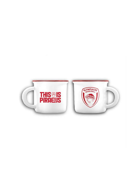 Ceramic Red Mug 70ml