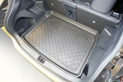 Trunk Mat Tray Toyota Yaris Cross Hybrid 2021+ Upper Boot; Double Boot Floor In Top Position 1pc
