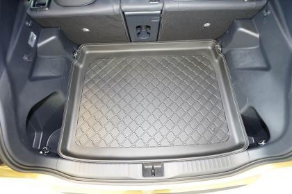 Trunk Mat Tray Toyota Yaris Cross Hybrid 2021+ Upper Boot; Double Boot Floor In Top Position 1pc