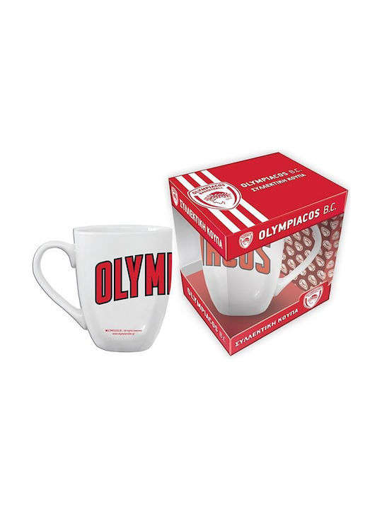 CHartini Poli Basket 1 Together We Fight Ceramic Red Mug 330ml