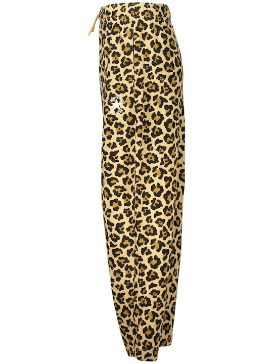 Kids Sweatpants With Jacket With Top Leopard