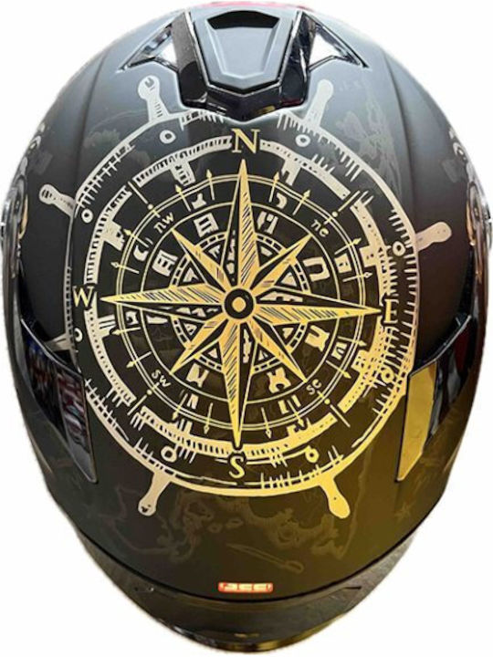MT Targo S Mat Cască Moto Față Întreagă DOT / ECE 22.06 1450gr