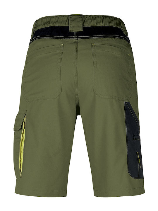 Reflective Green Work Bermuda Reflective Green Work Bermuda