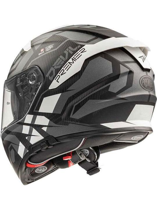 Premier Devil Jc8 Dca Κράνος Μηχανής Full Face 1490gr με Pinlock