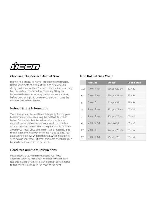 Icon Tiger's Blood Casca Moto Față Întreagă ECE 22.06 / DOT 1700gr