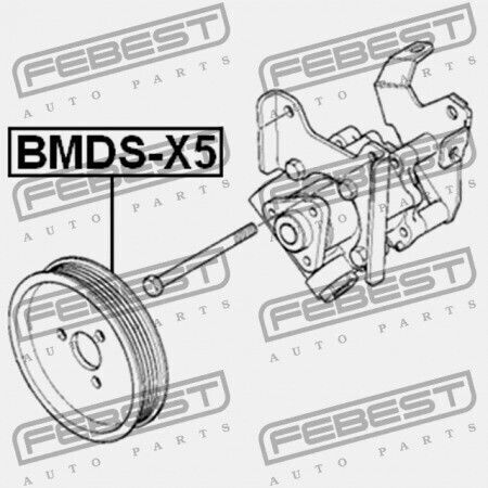 Hidraulic Volan Roata De Direcție Pompă Pulley BMW X5 E53 1999-2006 ECE 32421740858