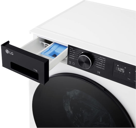 LG Πλυντήριο Ρούχων 11kg με Τεχνολογία Ατμού 1400 Στροφών F4X5011THB