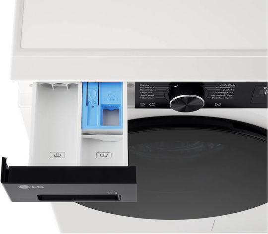 LG Πλυντήριο Ρούχων 11kg με Τεχνολογία Ατμού 1400 Στροφών F4X5011THB