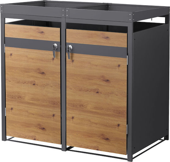 2 240l 132x80x124 Cm Ml Design Gewerbliche Abfallbehälter
