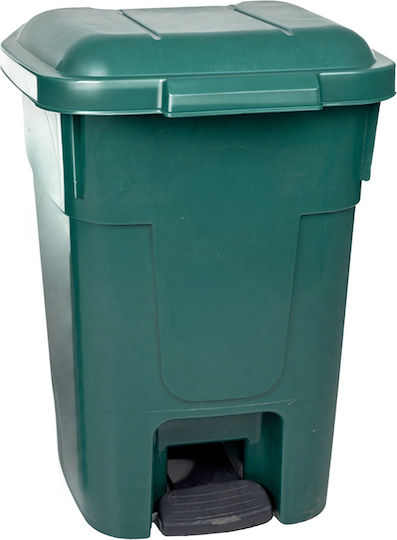 Klikareto Plastic Waste Bin E-4145 60lt Green
