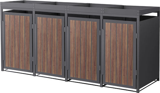 ML-Design Πλαστικός Κάδος Απορριμμάτων 240lt