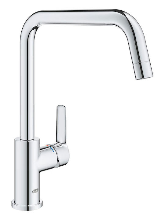 Grohe Kitchen Faucet Counter Silver