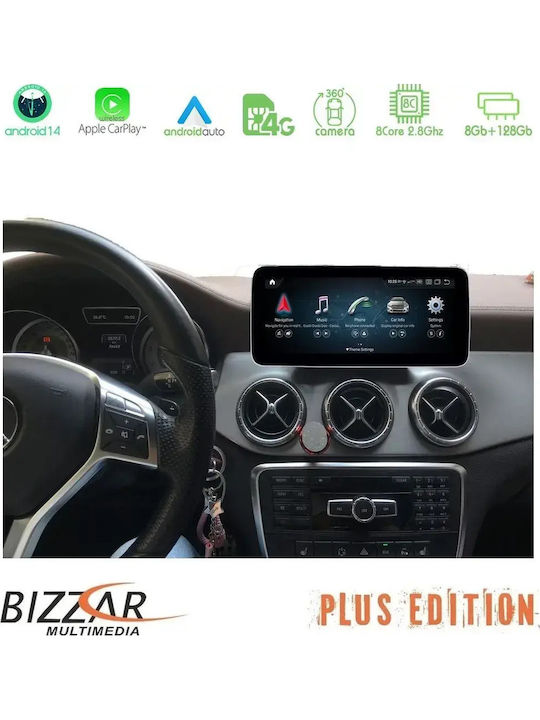 Bizzar Car Audio System for Mercedes-Benz CLA Class / GLA / A Class / G Class 2013-2015 (Bluetooth/USB/AUX/WiFi/GPS/Apple-Carplay/Android-Auto/CD) with Touch Screen 10.25"