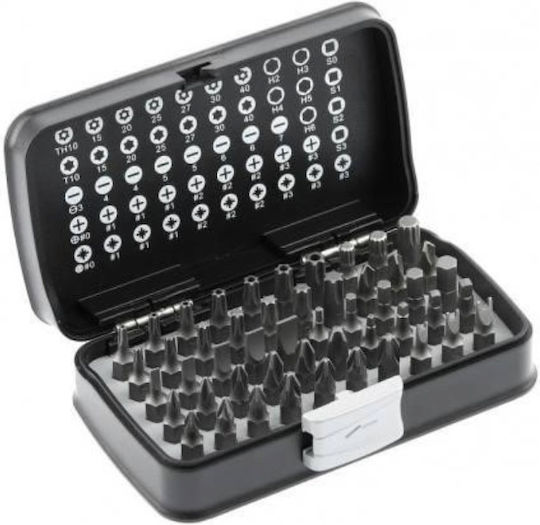Bit Set Hogert 1/4” 50 Pieces