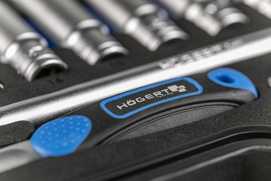 Högert Technik Ратчетни и гнездови гарнитури 3\8" 36бр