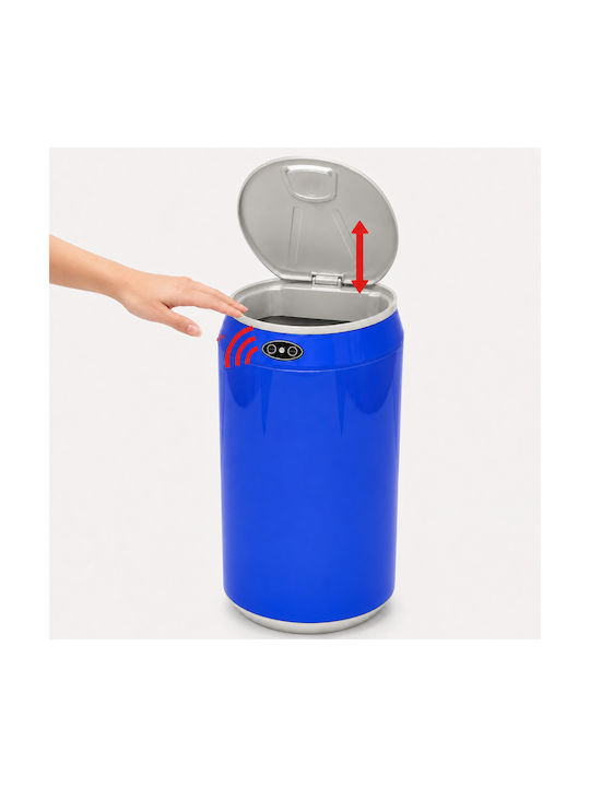 MRShome Κάδος Απορριμμάτων Πλαστικός Μπλε 2.5lt