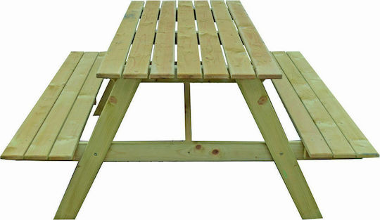 Wooden Masa pentru spații exterioare 150x150x74buc