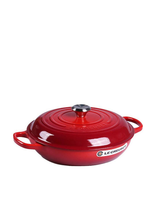 Le Creuset Cerise Плитка Тенджера от Чугун 3.5лт / 30см