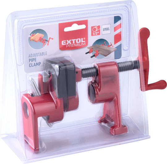 Verstellbare Rohrklemme 1/2" Extol Premium 8815402 Kraft 5500N