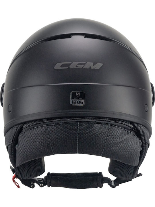CGM 191A Pix Mono Black Matt Κράνος Μηχανής Jet ECE 22.06 1050gr