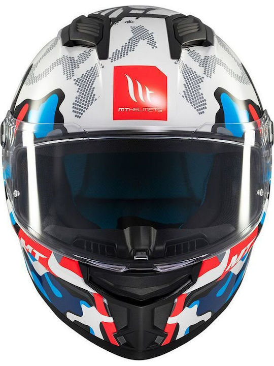 MT Stinger 2 Yozu A7 Gloss Motorcycle Helmet Full Face ECE 22.06 1450gr