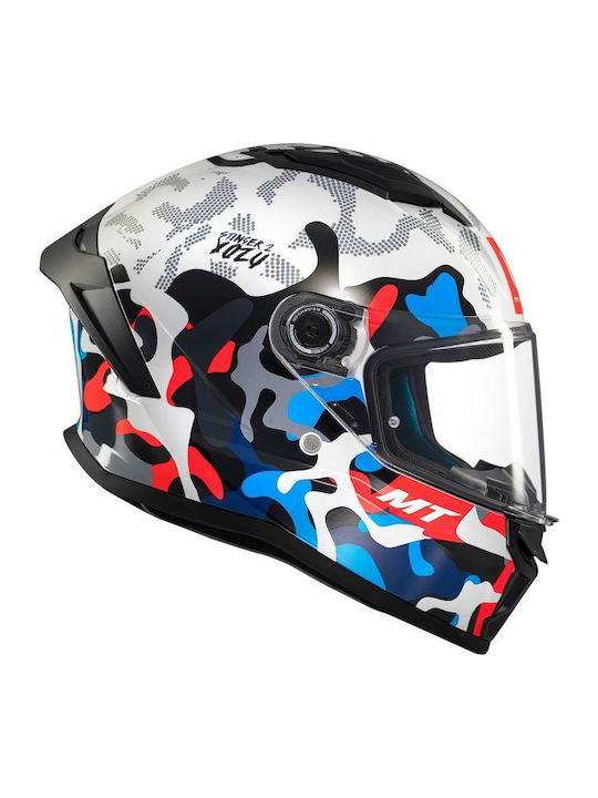 MT Stinger 2 Yozu A7 Gloss Motorcycle Helmet Full Face ECE 22.06 1450gr