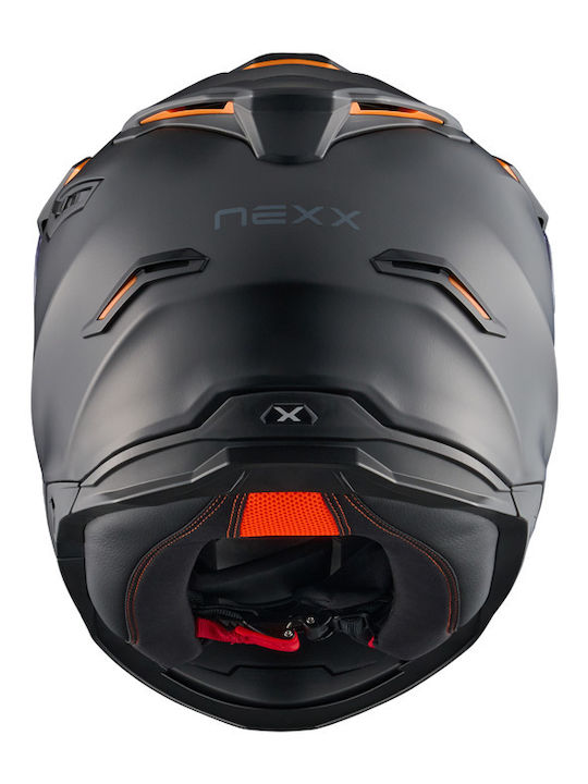 Nexx Y.Travl Plain Black Matt Motorcycle Helmet On-Off DOT / ECE 22.06 1750gr with Pinlock and Sunvisor