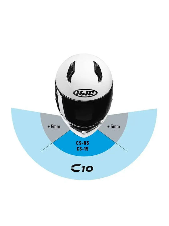 HJC C10 Hiper MC21 Motorcycle Helmet Full Face ECE 22.06